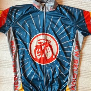 New Belgium brewing Company cycling jersey, men’s size medium.